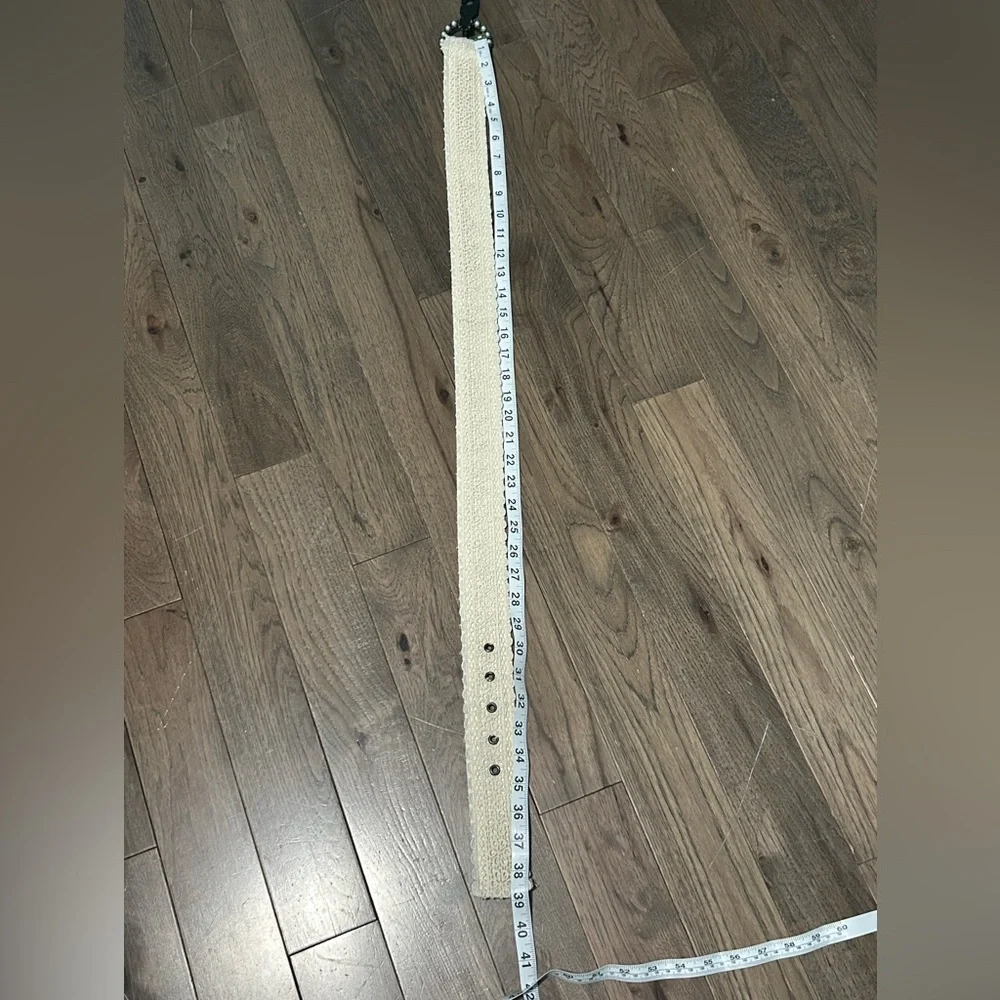Elegant Cream Lace Women's Belt